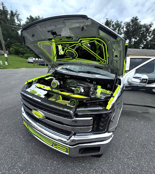 2015-2020 Ford F150 Under Hood Stainless